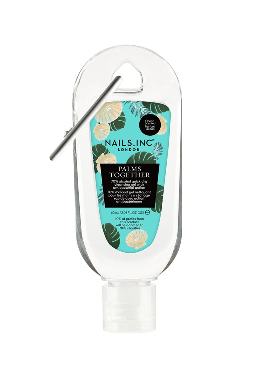 Palms Together Clipped Hand Gel Sea Breeze Scent 60ml
