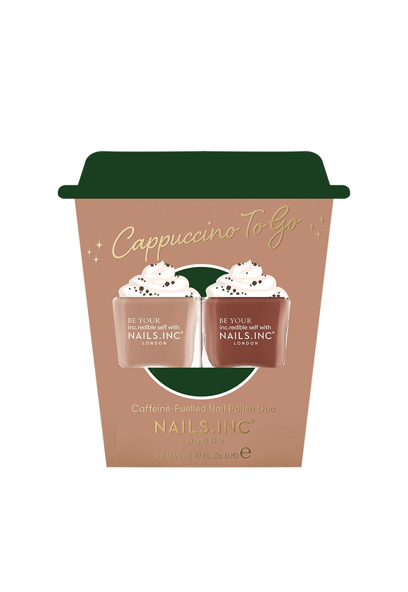 Cappuccino To Go Nail Polish Duo US