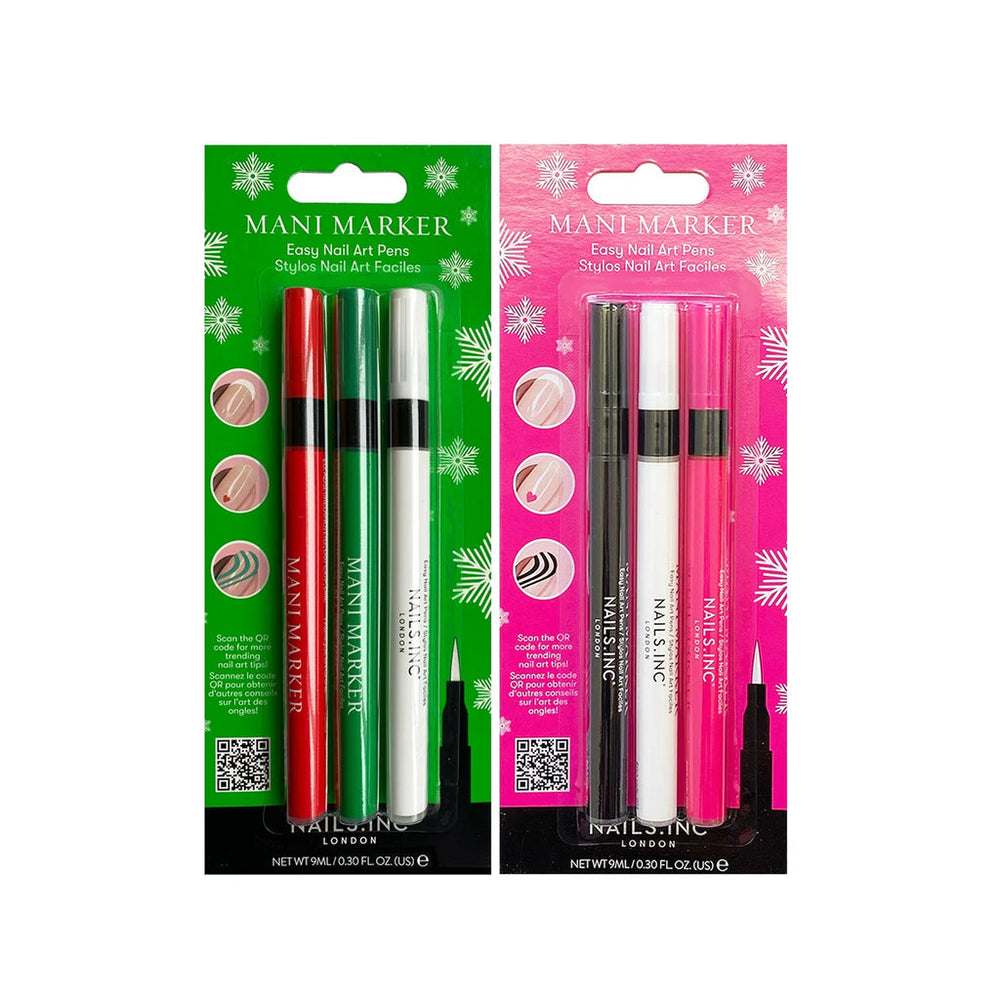 Holly Jolly Nail Art Mani Marker Set