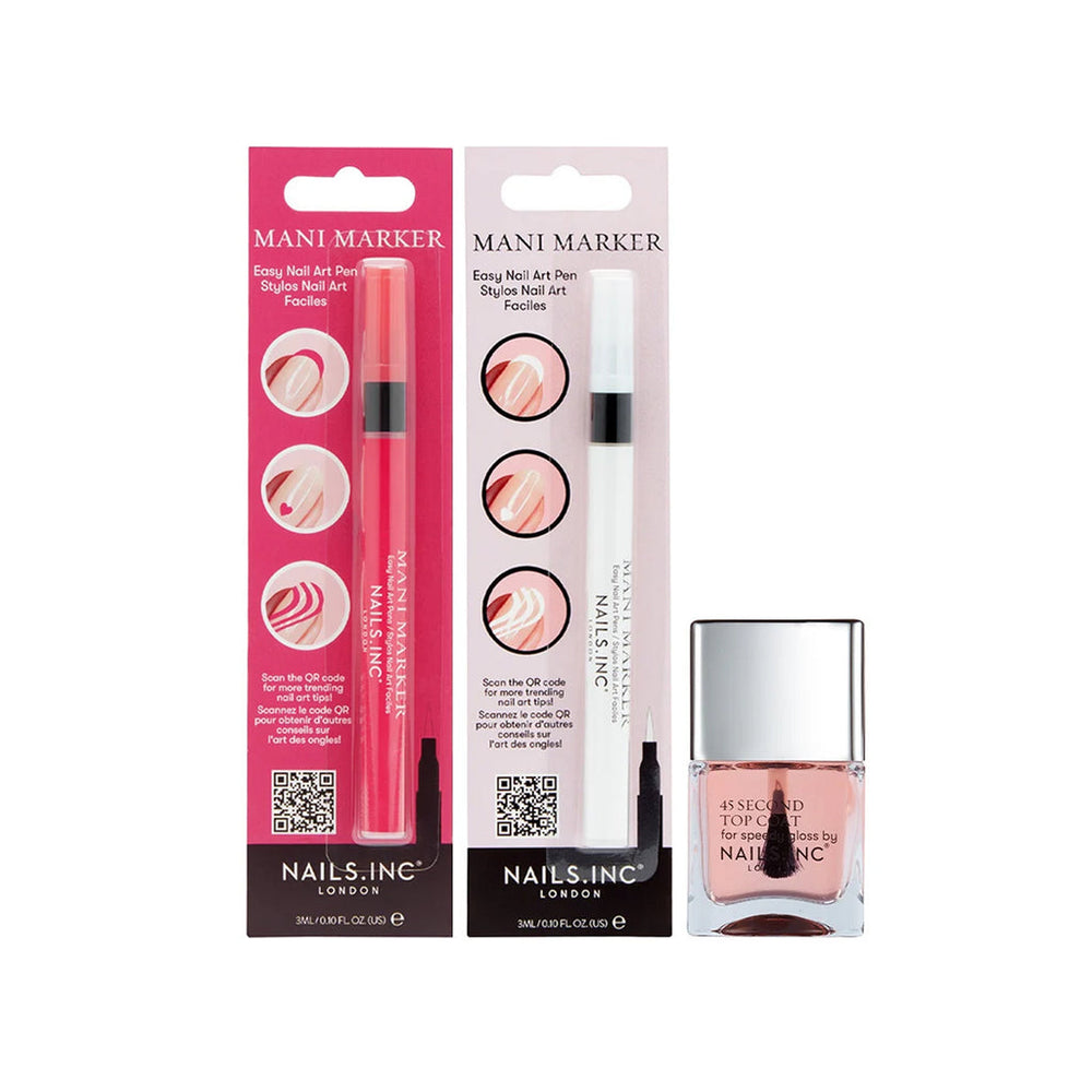 Just Draw It 3-Piece Nail Art Set