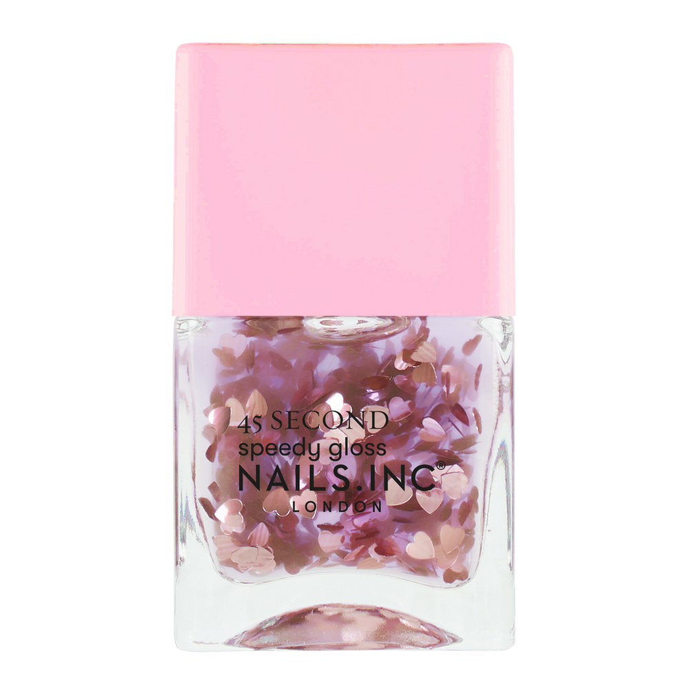 Margot Heart Topper - 45 Second Speedy Gloss Nail Polish US