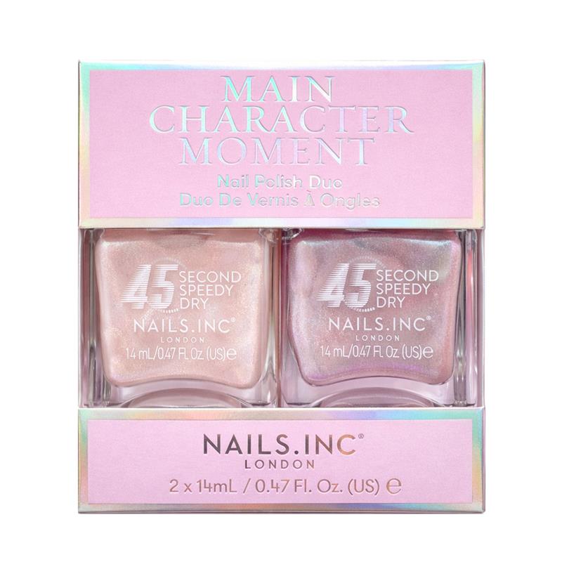 Main Character Moment Nail Polish Duo - 45 Second Speedy Gloss US
