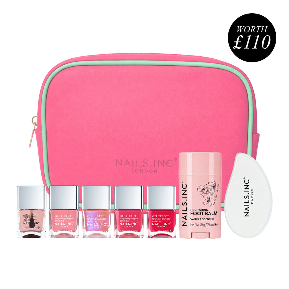 Guava Goddess Gel Effect 8-Piece Pedi Set
