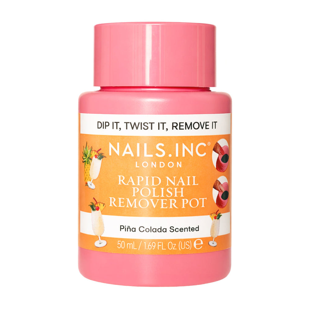 Piña Colada Scented Rapid Nail Polish Remover Pot
